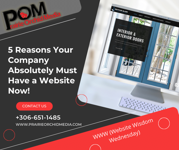 5 Reasons Your Company Absolutely Must Have a Website Now!