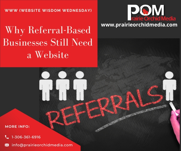 Why Referral-Based Businesses Still Need a Website