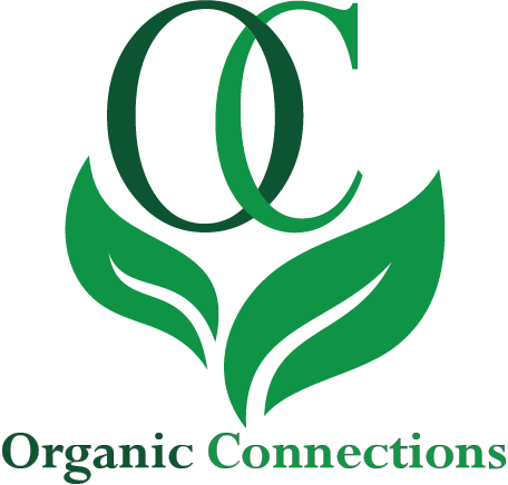 Organic Connections logo designed by Prairie Orchid Media 